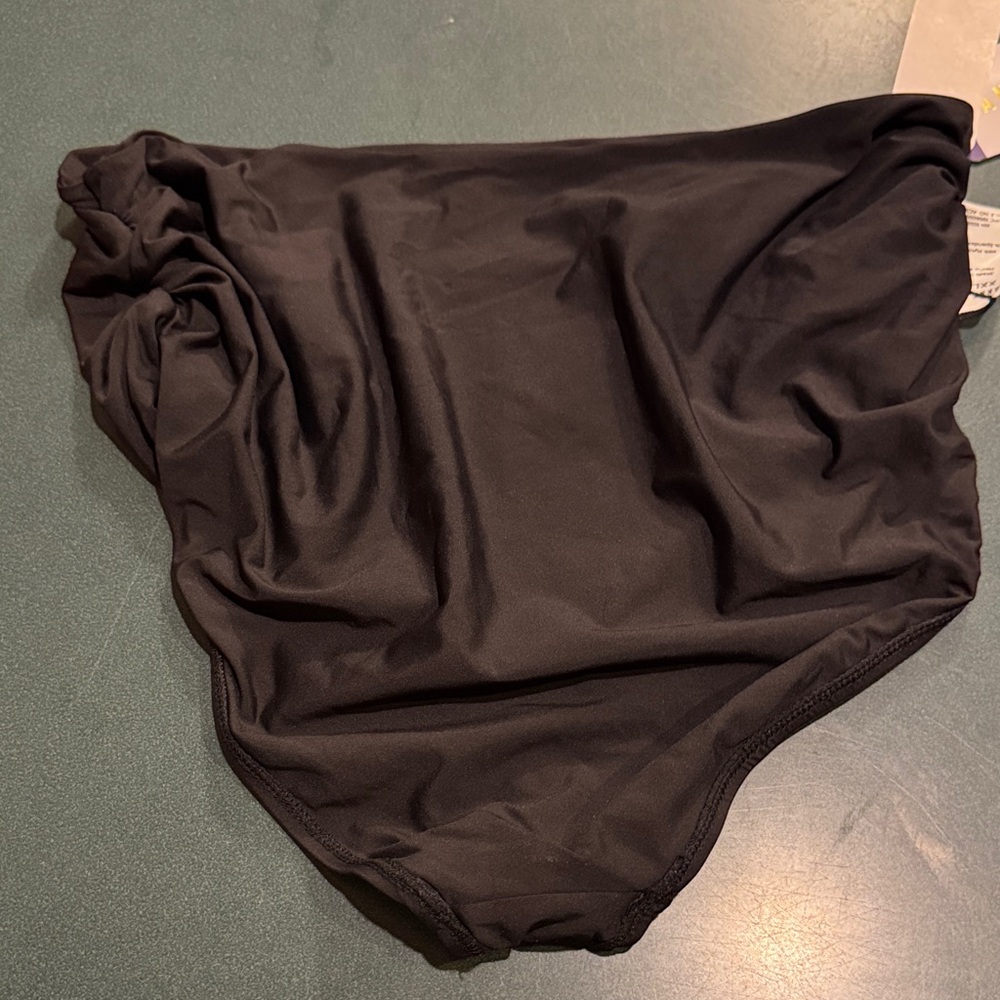 Anne Cole NWT Black Swim bikini bottom XXL - Picture 5 of 5
